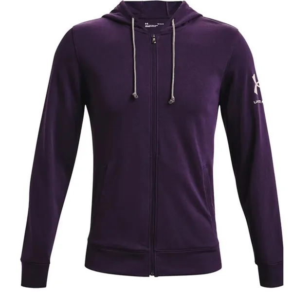Men's Sports Jacket Under Armour Rival Terry Magenta
