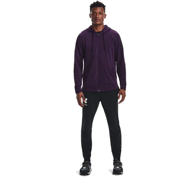 Men's Sports Jacket Under Armour Rival Terry Magenta