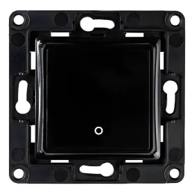 Šviesos jungiklis Shelly WALL SWITH 1 BLACK Juoda