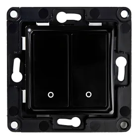 Šviesos jungiklis Shelly WS2 BLACK Juoda