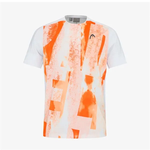 Men’s Short Sleeve T-Shirt Head Padel Tech Orange Padel