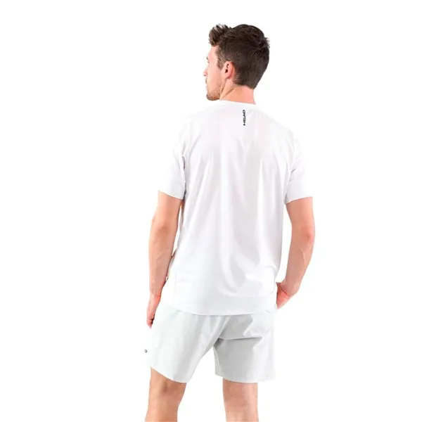Men’s Short Sleeve T-Shirt Head Padel Tech Orange Padel