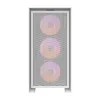 Darkflash DRX70 MESH computer case (white) + 4 RGB fans