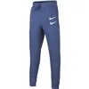Children's Tracksuit Bottoms Nike Swoosh Dark blue