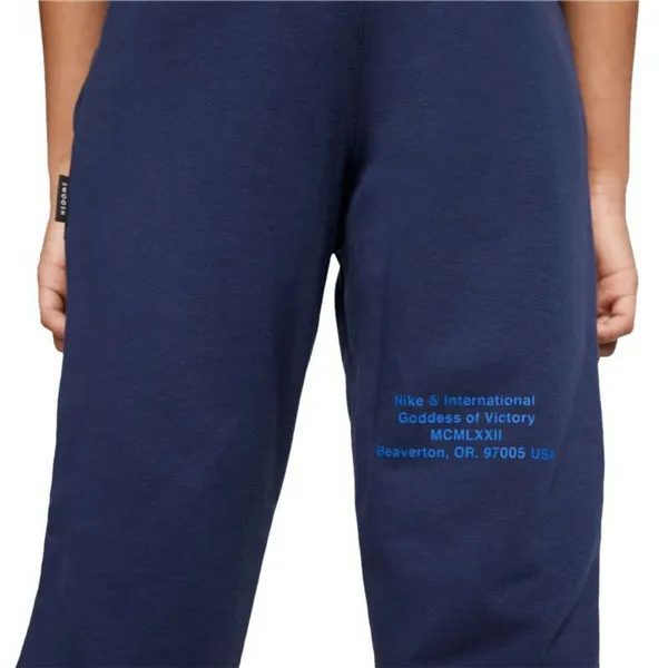 Children's Tracksuit Bottoms Nike Swoosh Dark blue