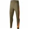 Children's Tracksuit Bottoms Nike Dri-FIT Therma Olive Boys