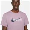 Men’s Short Sleeve T-Shirt Nike Dri-Fit Plum