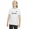 Child's Short Sleeve T-Shirt Nike Air White