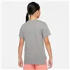 Child's Short Sleeve T-Shirt Nike Sportswear Grey
