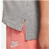 Child's Short Sleeve T-Shirt Nike Sportswear Grey