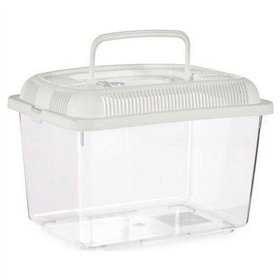 Fish tank Mascow White Transparent Plastic 3 L 17 x 16 x 24 cm