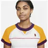 Women’s Short Sleeve T-Shirt Nike Court Dri-Fit Slam White