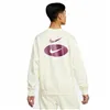 Men’s Sweatshirt without Hood Nike Swoosh League White