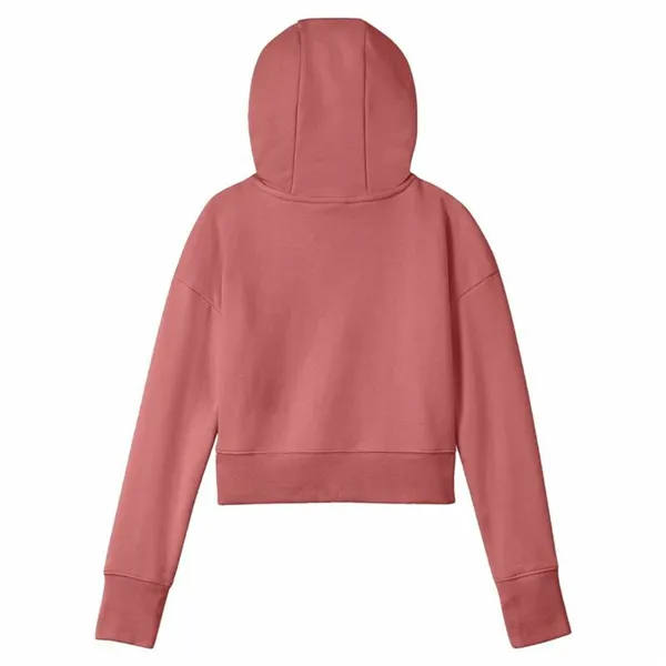 Hooded Sweatshirt for Girls Nike Club Girls Salmon