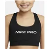 Sports Bra Nike Dri-FIT Swoosh Black/Green Children's