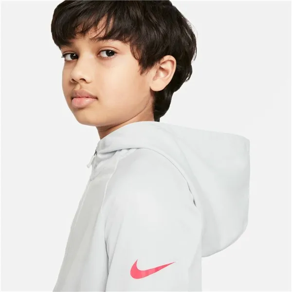Children's Sports Jacket Nike Therma-FIT Grey