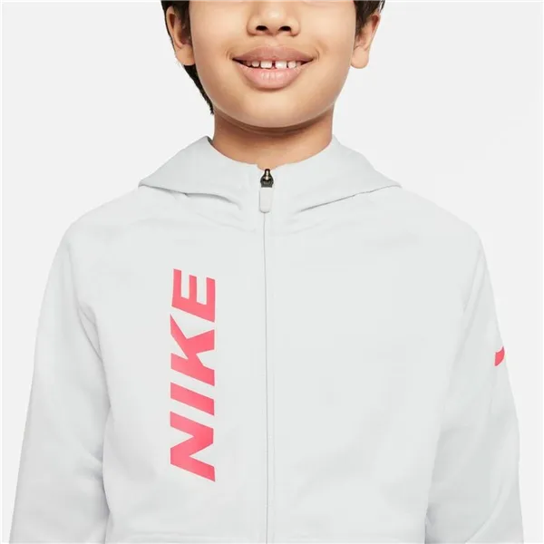 Children's Sports Jacket Nike Therma-FIT Grey