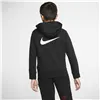Children's Sports Jacket Nike Swoosh Black