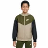 Children's Sports Jacket Nike Sportswear Windrunner Green