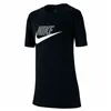Child's Short Sleeve T-Shirt Nike Sportswear Black