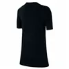 Child's Short Sleeve T-Shirt Nike Sportswear Black