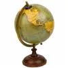 Globe Alexandra House Living Brown Paper Iron Plastic Mango wood 20 x 25 x 20 cm