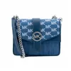 Shoulder Bag Michael Kors GREENWICH Blue 21 x 15 x 8 cm