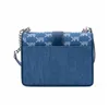 Shoulder Bag Michael Kors GREENWICH Blue 21 x 15 x 8 cm