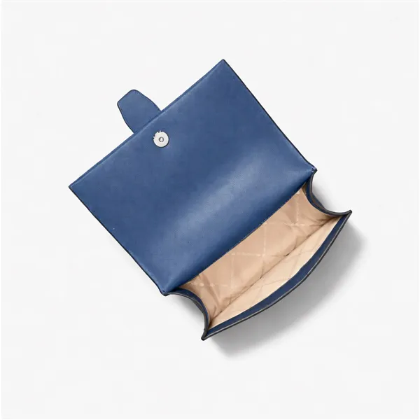 Shoulder Bag Michael Kors GREENWICH Blue 21 x 15 x 8 cm
