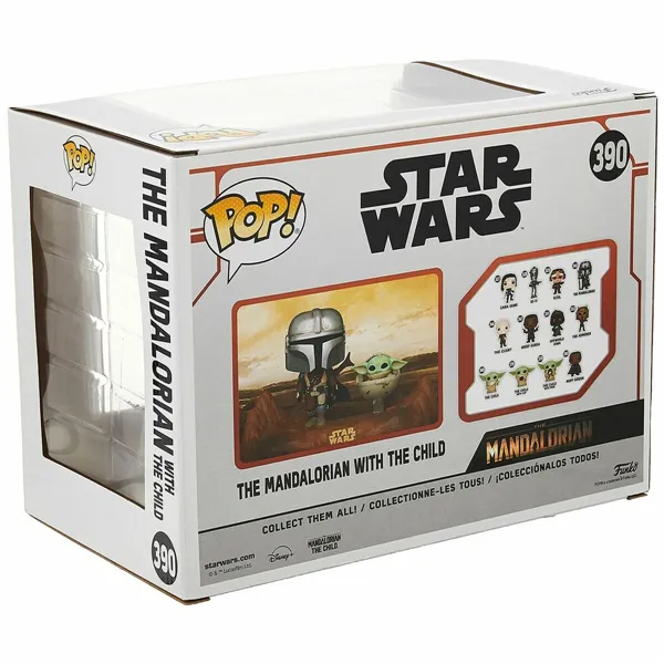 Collectable Figures Funko Pop! STAR WARS THE MANDALORIAN & BABY YODA