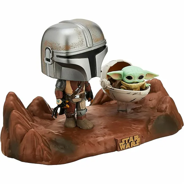 Collectable Figures Funko Pop! STAR WARS THE MANDALORIAN & BABY YODA