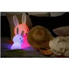 Night light Innogio GIORABBIT 136 MIDI White Silicone