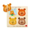 Child's Wooden Puzzle Emotions Goula 54008