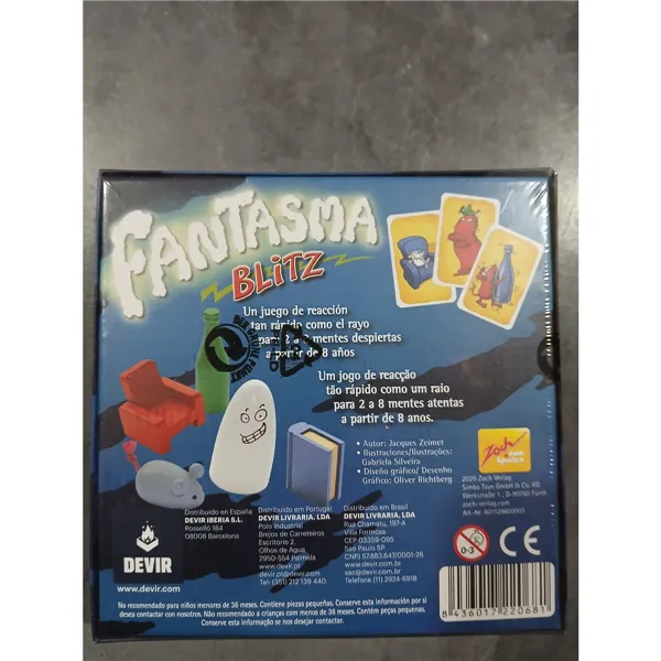 Board game Fantasma Blitz Devir 220681 (ES)