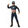 Costume for Children Captain America Avengers Rubies 700647_L Blue White Red Silver L
