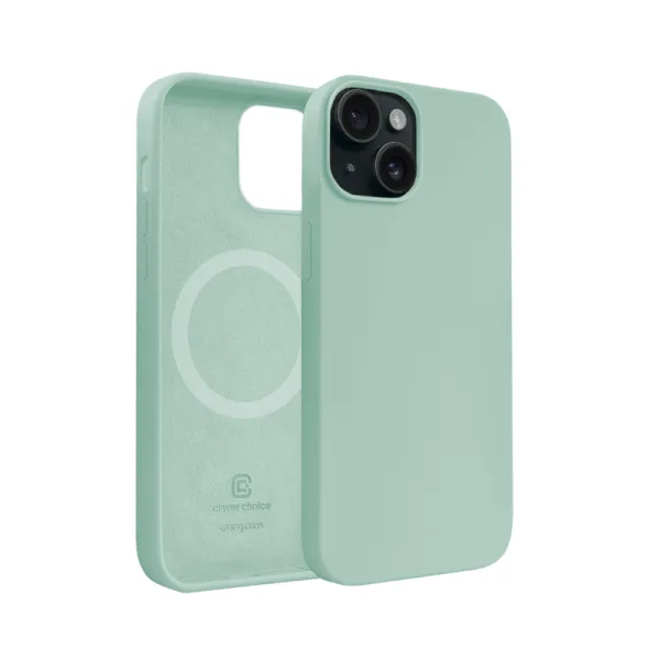 Crong Color Cover Magnetic - iPhone 15 MagSafe Case (Mint)