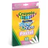 Set of Felt Tip Pens Pastel Crayola Multicolour Cake Washable