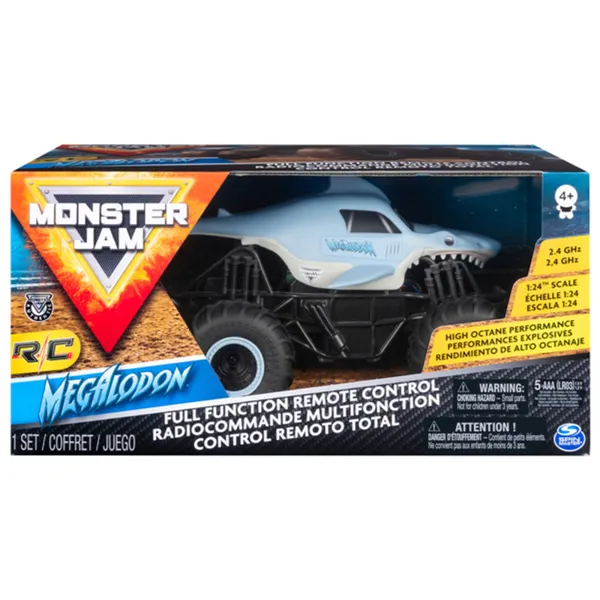 Remote-Controlled Car Monster Jam Megalodon 1:24