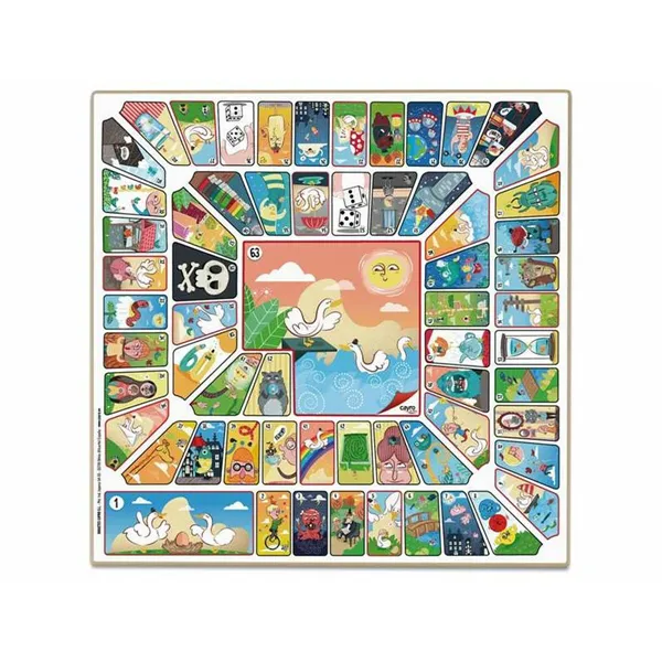 Parchís and Oca Board Cayro 33 x 33 cm