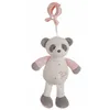 Rattle Activity Panda bear Pink 25cm