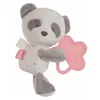 Teether for Babies Panda bear 20 cm 20cm Pink