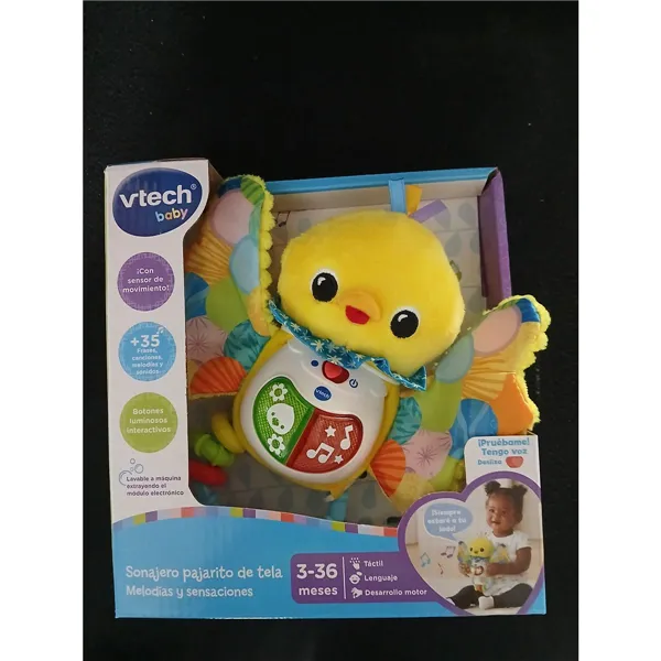 Musical Rattle Vtech Baby Music Interactive Little Duck Lights 20 x 21 x 6 cm
