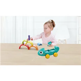 Joulukuusenpallo Home ESPRIT Punainen Monivärinen Joulupukki 64 x 26 x 60 cm