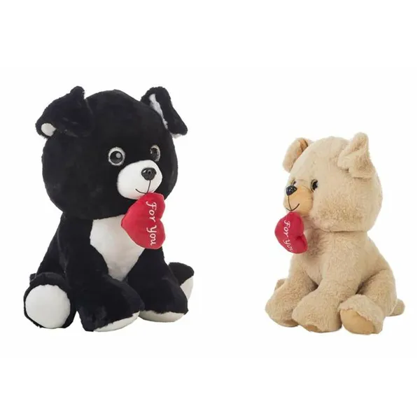Fluffy toy For You Dog 42 cm Heart
