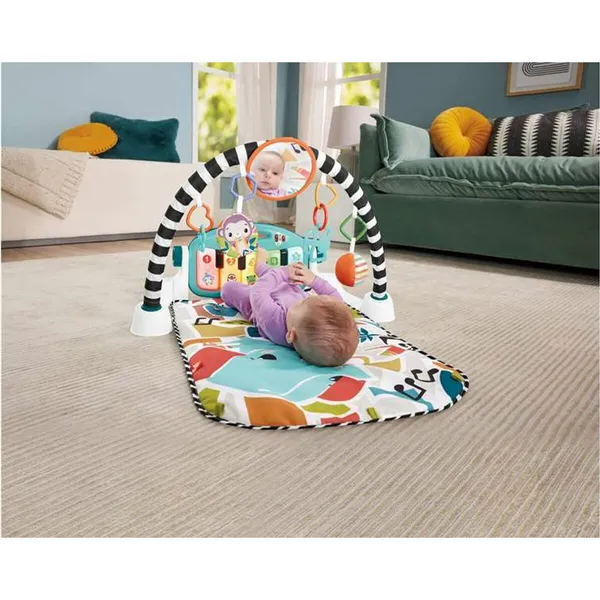 Play mat Fisher-Price Kick and Play Plastic Rattle Piano ES