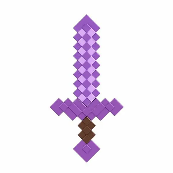 Toy Sword Minecraft Purple