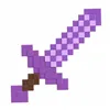 Toy Sword Minecraft Purple