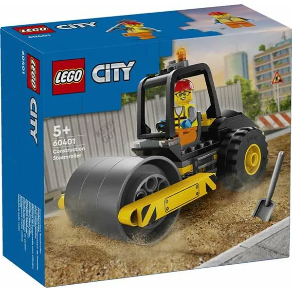 Construction set Lego 60401 - Construction Steamroller Multicolour 78 Pieces