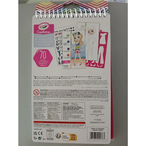Sticker Album Crayola