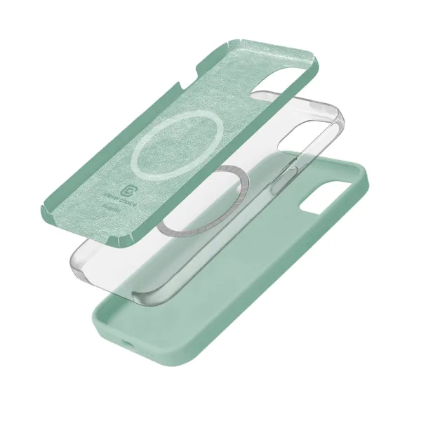 Crong Color Cover Magnetic - iPhone 15 MagSafe Case (Mint)